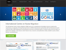 Tablet Screenshot of intlnursemigration.org